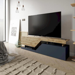 Ceelias Living Room Set Tv Stand Sideboard Coffee Table  Modern Finish Anthracite Wotan - thumbnail 3