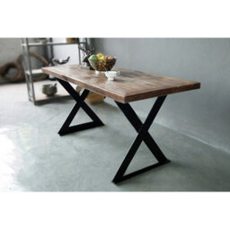 Darphe X Shape Metal Furniture Legs Black Table/desk Base, 2 Pack, 40Cm X 30Cm - thumbnail 2