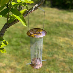 Selections Copper Style Hanging Bird Nut Feeder - thumbnail 3