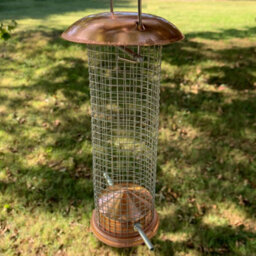 Selections Copper Style Hanging Bird Nut Feeder - thumbnail 4