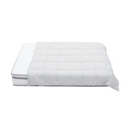 Darphe White Double Size Down Alternative Quilted Duvet Insert With Corner Tabs 200 X 200Cm - thumbnail 3