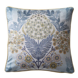 Appletree Evelina Geometric Floral Velvet Filled Cushion - thumbnail 2