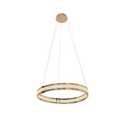 Luminosa Lighting Luminosa Lorian Pendant Ceiling Light Gold Led 3000K - Uk Stock - thumbnail 5