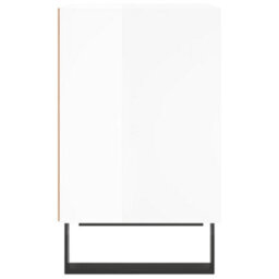 Berkfield Bedside Cabinets 2 Pcs High Gloss White 40X30X50 Cm Engineered Wood - thumbnail 6