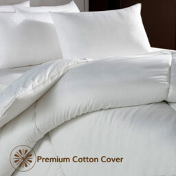 Opulent Home 10.5 Tog All-Season Duvet - 100% Cotton, Soft & Hypoallergenic - Double - thumbnail 3