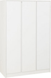Seconique Malvern 3 Door Wardrobe In White Finish Hanging Rail And Shelving - thumbnail 8