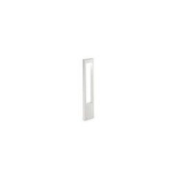 Ideal Lux Luminosa Vega 1 Light Outdoor Bollard White Ip44, G9