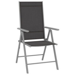 Berkfield 9 Piece Garden Lounge Set Black And Silver - thumbnail 2