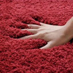 Allure Bath Fashions Luxury Microfibre Pedestal Mat Non-Slip - Wine - thumbnail 2