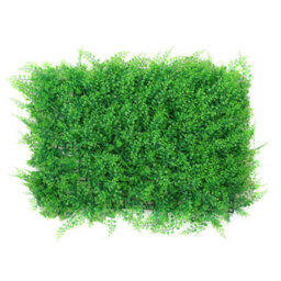 Living And Home Artificial Simulated Greeny Grass Plastic Plant Wall Decoration Hedge Panels - thumbnail 1