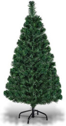 Shatchi 7Ft/210Cm Multicolour Fibre Optic Christmas Tree Led Pre-Lit - thumbnail 4