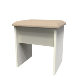 Lancaster Stool In Cream & Oak (Ready Assembled) - thumbnail 3