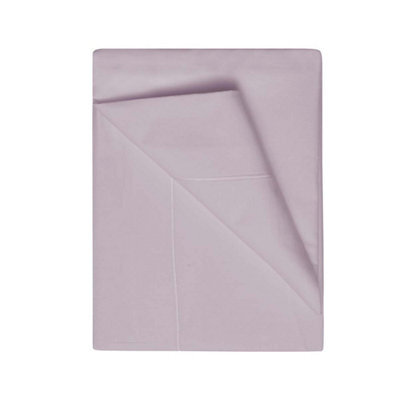 Belledorm 400 Thread Count Egyptian Cotton Flat Sheet Mulberry (Double) - image 1