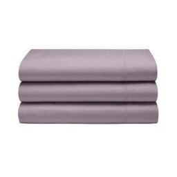 Belledorm 400 Thread Count Egyptian Cotton Flat Sheet Mulberry (Double) - thumbnail 2