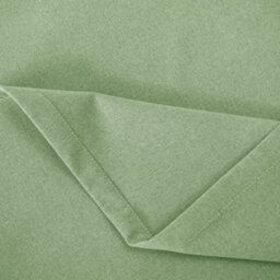 Happy Homewares Olive Linen Style Blackout Eyelet Curtains - 46X63 Inch Drop - 2 Panel - thumbnail 3