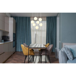 Luminosa Lighting Luminosa Riha Cluster Pendant Ceiling Light Nickel Matt Balls Opal Glass Shade 7X G9 3000K - thumbnail 3