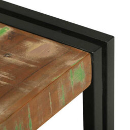 Berkfield Coffee Table Multicolour 120X50X38 Cm Solid Wood Reclaimed - thumbnail 6