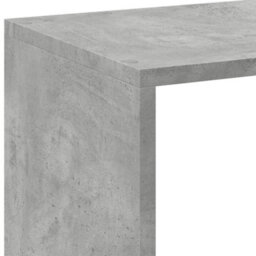 Berkfield Room Divider Bookcase Concrete Grey 102X29X103.5 Cm Engineered Wood - thumbnail 9