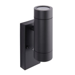 Luminosa Lighting Luminosa Palin Outdoor Up Down Wall Lamp 2 Light Anthracite Grey Ip44 - thumbnail 4