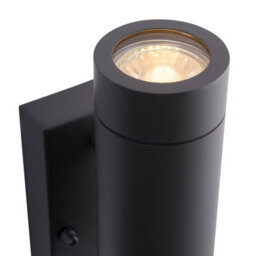 Luminosa Lighting Luminosa Palin Outdoor Up Down Wall Lamp 2 Light Anthracite Grey Ip44 - thumbnail 5