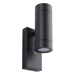 Luminosa Lighting Luminosa Palin Outdoor Up Down Wall Lamp 2 Light Anthracite Grey Ip44 - thumbnail 2