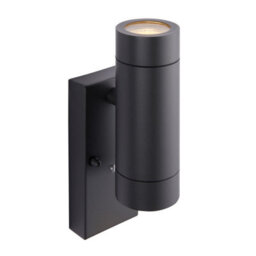 Luminosa Lighting Luminosa Palin Outdoor Up Down Wall Lamp 2 Light Anthracite Grey Ip44 - thumbnail 3