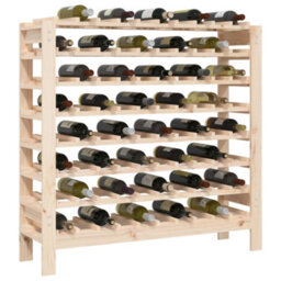 Vidaxl Wine Rack 109.5X30X107.5 Cm Solid Wood Pine - thumbnail 4