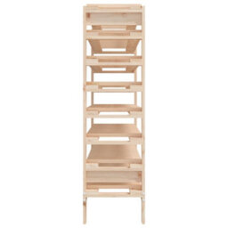 Vidaxl Wine Rack 109.5X30X107.5 Cm Solid Wood Pine - thumbnail 6