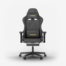 Flexispot Adjustable Reclining Gaming Chair With Footrest In Graphite Grey - thumbnail 8