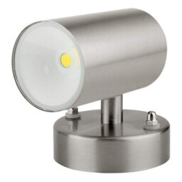 Long Life Lamps Company 4W Modern Outdoor Led Stainless Steel Single Wall Light Warm White Zlc314 - thumbnail 6
