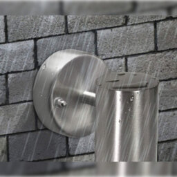 Long Life Lamps Company 4W Modern Outdoor Led Stainless Steel Single Wall Light Warm White Zlc314 - thumbnail 8