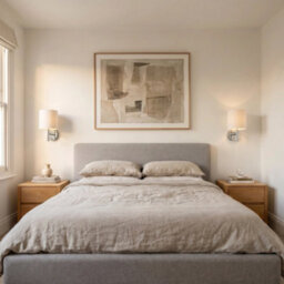 Happy Homewares Contemporary Bedside Wall Lamp In Chrome With Toggle Switch And Shade - thumbnail 6