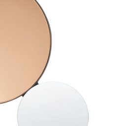 Beliani Wall Mirror Laxou 57 Cm 90 Cm Copper - thumbnail 5