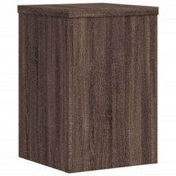 Walplus Plant Stands 2 Pcs Brown Oak 25X25X35 Cm Engineered Wood - thumbnail 7