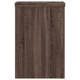 Walplus Plant Stands 2 Pcs Brown Oak 25X25X35 Cm Engineered Wood - thumbnail 5