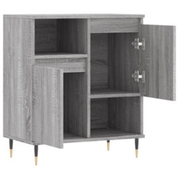 Berkfield Durable Sideboard Grey Sonoma 60X35X70 Cm Engineered Wood - thumbnail 6