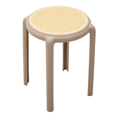 Thehotsale 6 Pcs Plastic Backless Stacking Stool - image 1