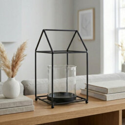 Garden Greatness Framed House Candle Holder Metal - thumbnail 2