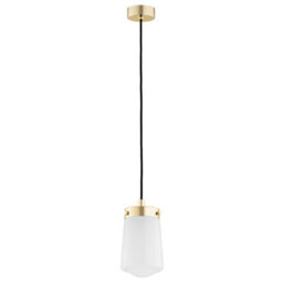 Luminosa Lighting Luminosa Pasadena Slim Pendant Ceiling Light White Shine, Brass Steel - thumbnail 2