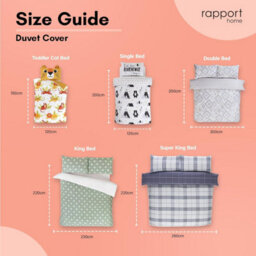 Rapport Home Modena Geo Polycotton Duvet Cover Set With Pillowcase Single - thumbnail 4