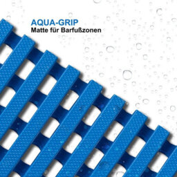 Floordirekt Adria Anti Slip Workplace Mat Uv Resistant Wet Area Drainage Rubber Runner Indoor Outdoor Blue 120 X 100 Cm - thumbnail 7