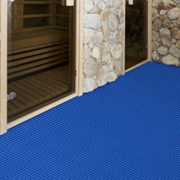 Floordirekt Adria Anti Slip Workplace Mat Uv Resistant Wet Area Drainage Rubber Runner Indoor Outdoor Blue 120 X 100 Cm - thumbnail 2