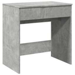 Berkfield Dressing Table With Mirror Concrete Grey 73X46.5X120 Cm - thumbnail 2