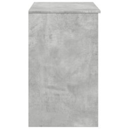 Berkfield Dressing Table With Mirror Concrete Grey 73X46.5X120 Cm - thumbnail 6