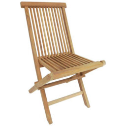 Charles Bentley Pair Of Solid Wooden Teak Outdoor Folding Garden Patio Chairs - thumbnail 5