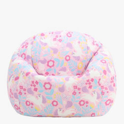 icon Kids Unicorn Bean Bag Chair Purple Childrens Bean Bags - thumbnail 7
