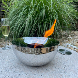 Table Top Fire Pit Lamp - Garden Lighting - Patio Lights - thumbnail 4