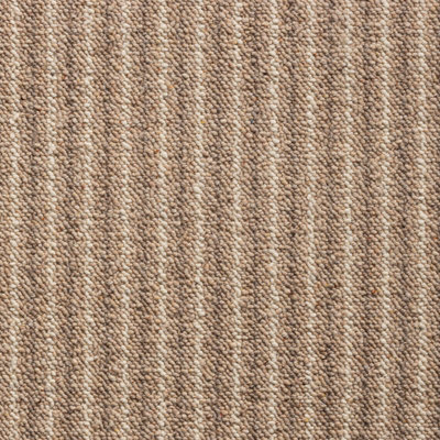Cottage Berber 100% Pure Wool Carpet By Remland (Wooden Beam Stripe, 3M X 5M)