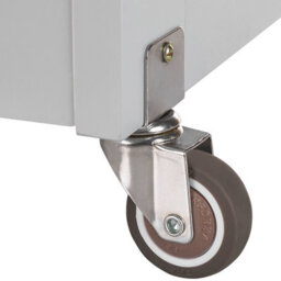 Beliani  Kitchen Trolley Trapani Grey - thumbnail 8