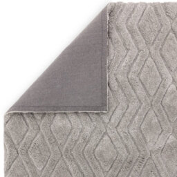 Silver Modern Modern Shaggy Geometric Easy To Clean Living Room And Bedroom-200Cm X 290Cm - thumbnail 5